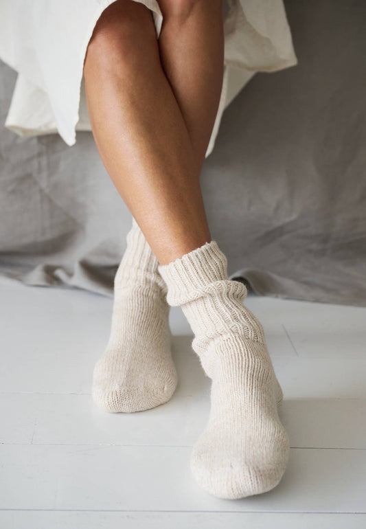 Freund Socken - Haferflocken-Melange